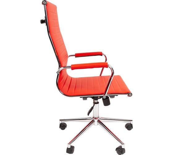 Компьютерное кресло CHAIRMAN 755 экокожа, красный 00-07107981