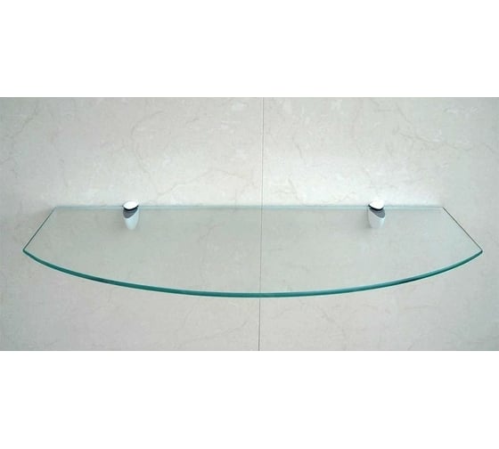 Стеклянная полка Dolle ВОЛНА 800x180/250x8 1 шт. 30166