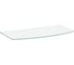 Стеклянная полка Dolle Frosted 800x250/315x8, матовая, 1 шт. 30289 1