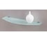 Стеклянная полка Dolle Frosted 800x250/315x8, матовая, 1 шт. 30289 2