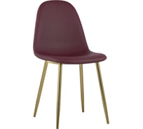 Стул Стул Груп Валенсия, экокожа красная, золотые ножки DC-93025E PU red