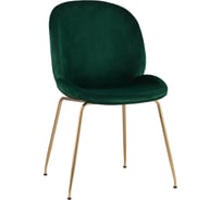 Стул Стул Груп Турин, бархат изумрудный, золотые ножки 8329 VELVET GREEN