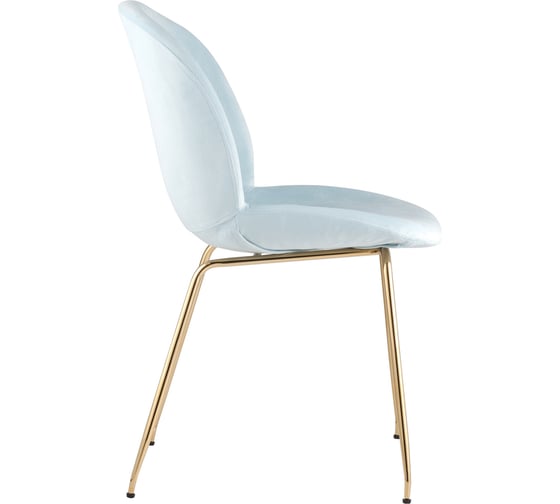 Стул Стул Груп Турин, бархат мятный, золотые ножки 8329 VELVET LIGHT BLUE