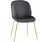 Стул Стул Груп Турин, велюр серый, золотые ножки 8329 VELVET GREY 1