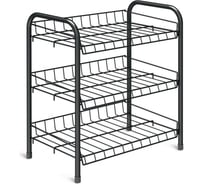 Этажерка для обуви Nika черный ЭТ4/Ч