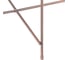 Стол Bergenson Bjorn Josen Ø42,7 см, медный TAI-JS-TBL-MTMR-CPGLD-42 4