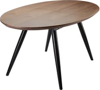 Обеденный стол Bergenson Bjorn Tina 160/200x90x76 см, орех BETA-TIWA