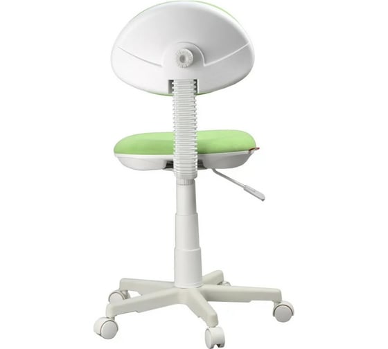 Кресло Фабрикант Логика пластик WH Ткань Candy green О PL 540 ролик белый X1505334