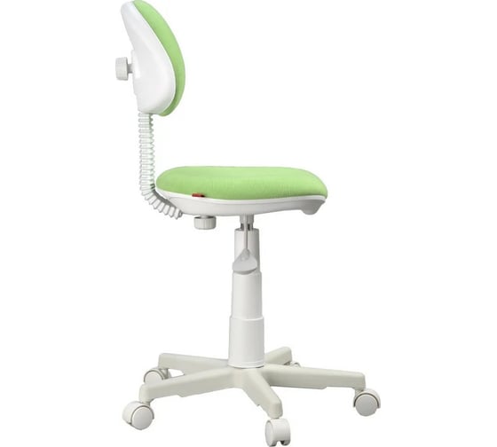 Кресло Фабрикант Логика пластик WH Ткань Candy green О PL 540 ролик белый X1505334