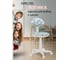 Кресло Фабрикант Логика пластик WH Ткань KiDS №31 Слоники О PL 540 ролик белый X1508660 6