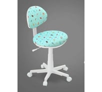 Кресло Фабрикант Логика пластик WH Ткань KiDS №32 Мороженки О PL 540 б/подл ролик белый X1503639 4600811913856