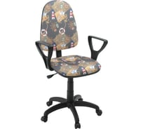 Кресло Фабрикант Престиж+ Ткань KiDS №27 Маяк г/п 140 ПВМ PL 600 гольф ролик сталь X1502759