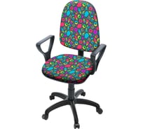 Кресло Фабрикант Престиж+ ткань KiDS №25 сладости г/п 140 ПВМ PL 600 гольф ролик сталь X1504428