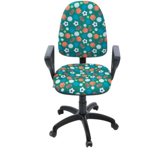 Кресло Фабрикант Престиж+ Ткань KiDS №26 спорт г/п 140 ПВМ PL 600 гольф ролик сталь X1505907