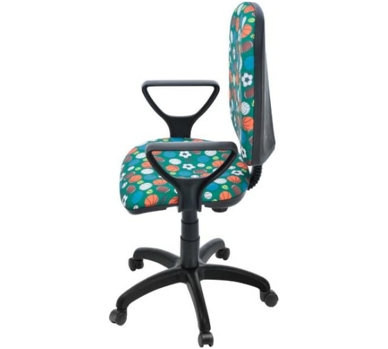 Кресло Фабрикант Престиж+ Ткань KiDS №26 спорт г/п 140 ПВМ PL 600 гольф ролик сталь X1505907