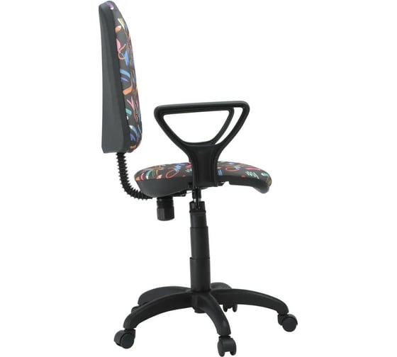 Кресло Фабрикант Престиж+ Ткань KiDS №28 Графика г/п 140 ПВМ PL 600 гольф ролик сталь X1503502