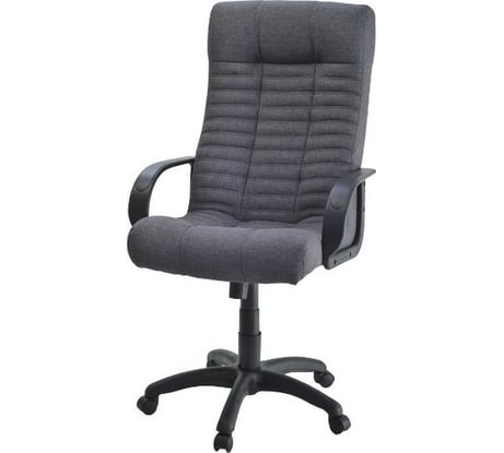 Кресло Фабрикант Атлант PL-1 Ткань Крафт 16 светло серый ТГ PL 680 PL-1 ролик сталь X1505636