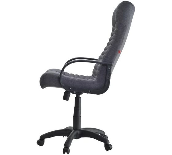 Кресло Фабрикант Атлант PL-1 Ткань Крафт 16 светло серый ТГ PL 680 PL-1 ролик сталь X1505636