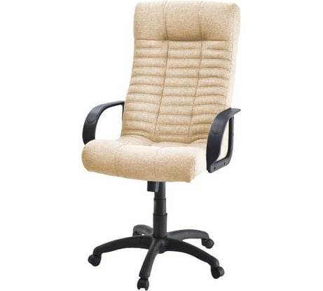 Кресло Фабрикант Атлант PL-1 Ткань Крафт 08 бежевый ТГ PL 680 PL-1 ролик сталь X1503144