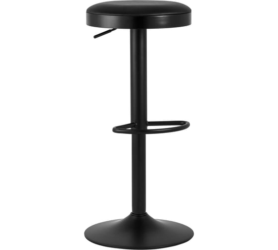 Барный стул Стул Груп Бри, черный, черная ножка BRUNY BLACK  BRUNY N black 1