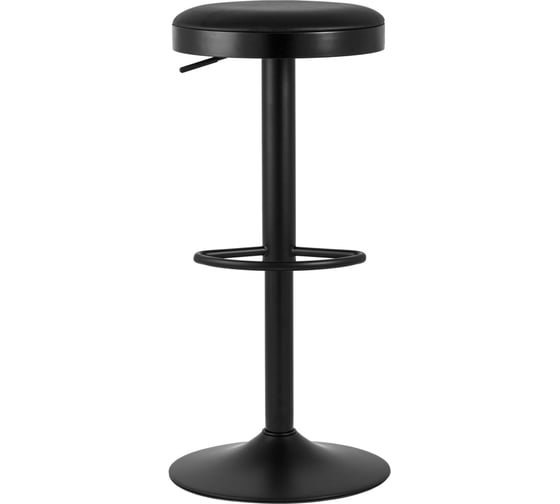 Барный стул Стул Груп Бри, черный, черная ножка BRUNY BLACK  BRUNY N black