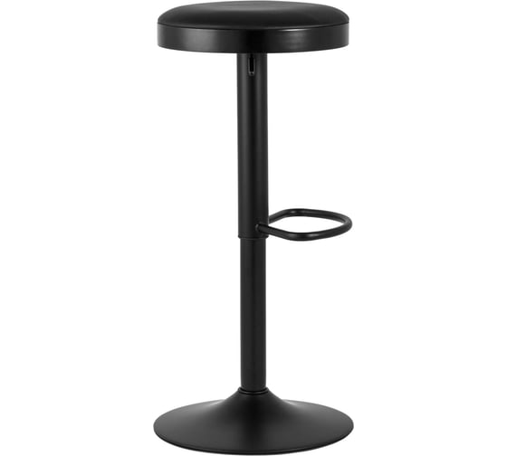 Барный стул Стул Груп Бри, черный, черная ножка BRUNY BLACK  BRUNY N black