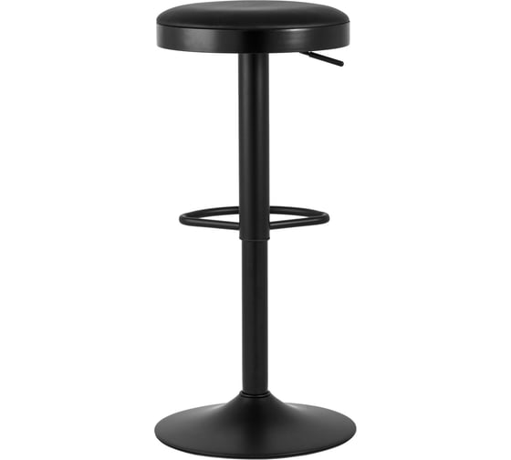 Барный стул Стул Груп Бри, черный, черная ножка BRUNY BLACK  BRUNY N black