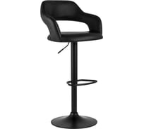 Барный стул Стул Груп Рич черный, черная ножка PEACHEY BLACK