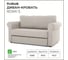 Диван NRAVA Romi S 1580x890x870 Lega Cream 4656755753362 8
