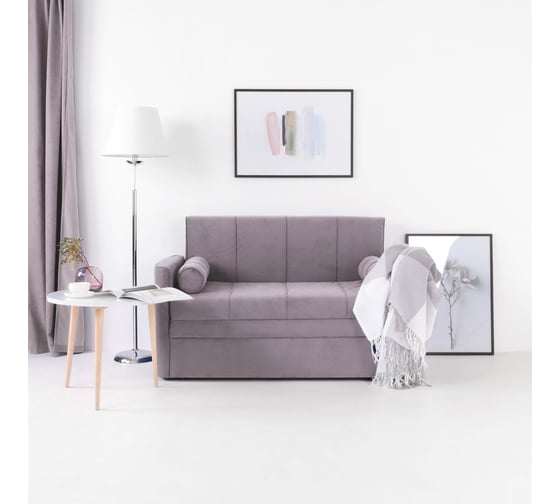 Диван-кровать NRAVA Fabi 1420x770x809 NEO 15 брусничный 4656755752204 1