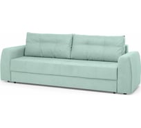 Диван-кровать NRAVA Double 2420x880x720, ALBA 083 мятный 4656755754406