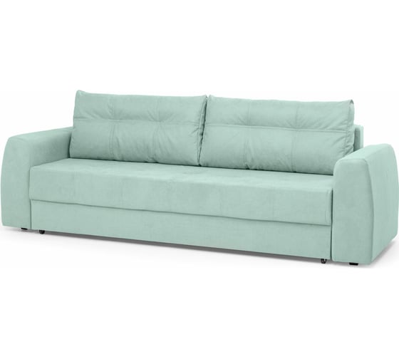 Диван-кровать NRAVA Double 2420x880x720, ALBA 083 мятный 4656755754406 1