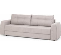 Диван-кровать NRAVA Double 2420x880x720, ALBA 043 бежевый 4656755754376