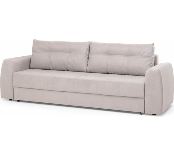 Диван-кровать NRAVA Double 2420x880x720, ALBA 043 бежевый 4656755754376