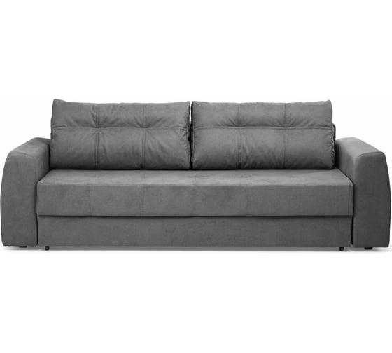 Диван-кровать NRAVA Double 2420x880x720, ALBA 095 графит 4656755754437