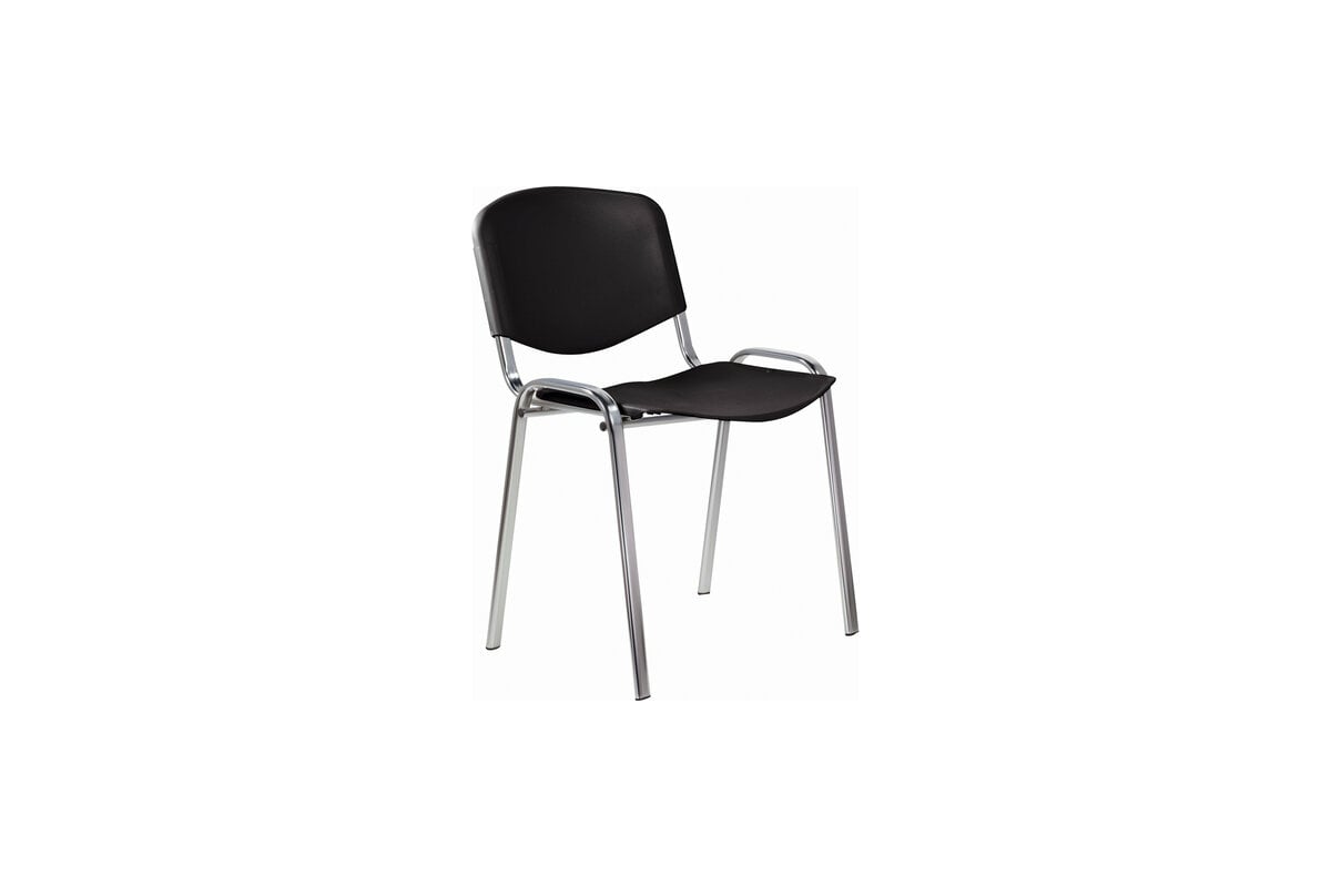 Стул офисный easy chair изо с73 серый ткань металл черный