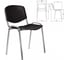 Стул Staff Iso Plast CF-009, хром каркас, пластик черный 532571 4
