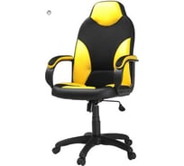 Кресло Фабрикант Дельта Черно-желтый ТГ PL 680 PL-2 ролик сталь X1508552