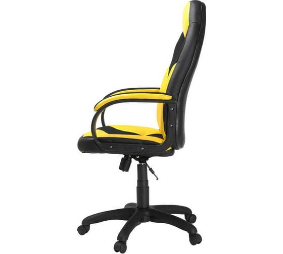 Кресло Фабрикант Дельта Черно-желтый ТГ PL 680 PL-2 ролик сталь X1508552