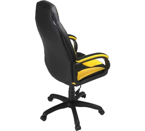 Кресло Фабрикант Дельта Черно-желтый ТГ PL 680 PL-2 ролик сталь X1508552
