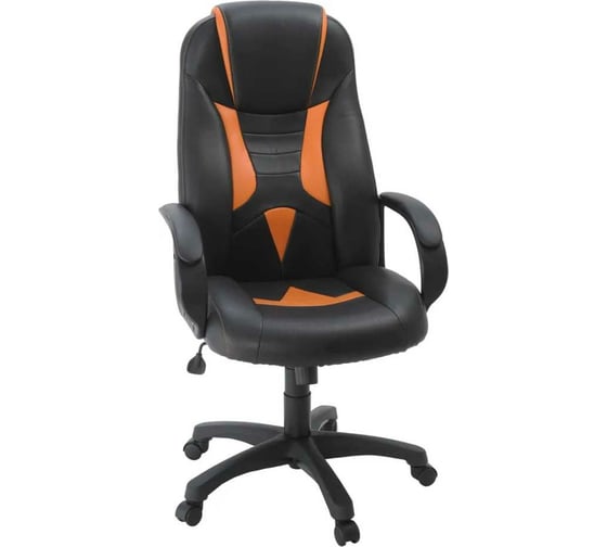 Кресло Фабрикант Энигма II Черно-оранжевый ТГ PL 680 PL-2 ролик сталь X1507555