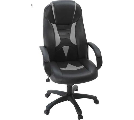 Кресло Фабрикант Энигма II Черно-серый ТГ PL 680 PL-2 ролик сталь X1511109