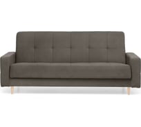 Диван-кровать NRAVA Hit 2180x870x940 Corvette 08 шоколадный 4656755753393