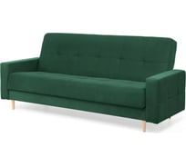 Диван-кровать NRAVA Hit 2180x870x940 Corvette 99 зеленый 4656755753416