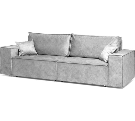 Диван-кровать NRAVA Loft M 2250x1000x890 ROCK 07 светло-серый 4656755754468