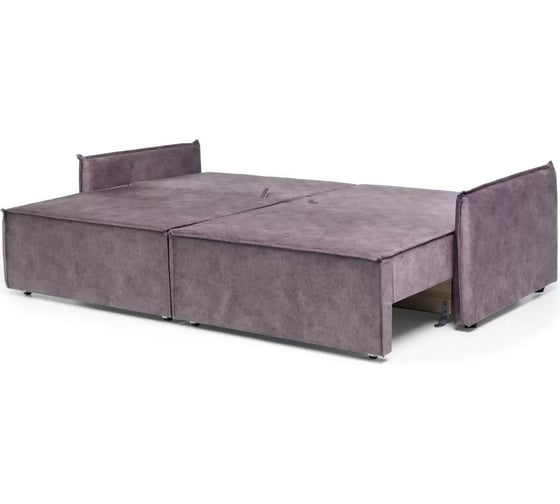 Диван-кровать NRAVA Loft S 2180x1000x890 ROCK 11 сиреневый 4656755754505