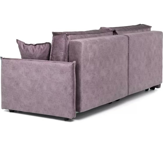 Диван-кровать NRAVA Loft S 2180x1000x890 ROCK 11 сиреневый 4656755754505