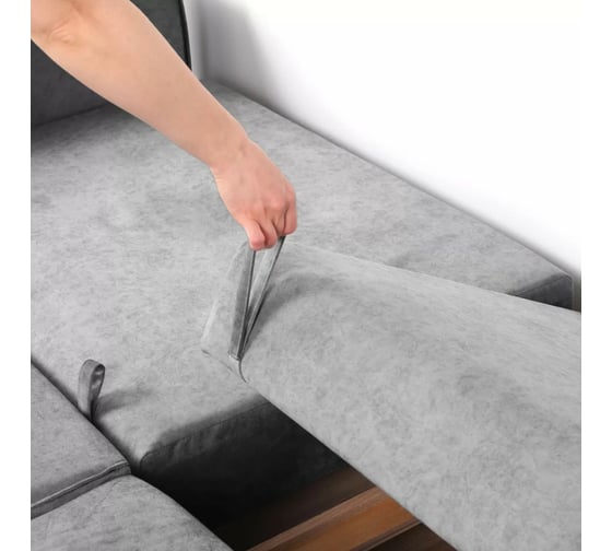 Диван-кровать NRAVA Loft S 2180x1000x890 ROCK 07 серый 4656755754512