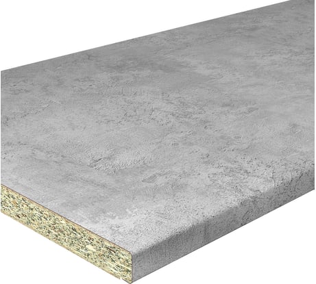 Влагостойкая столешница Союз 3050х600х38мм, цемент С720М
