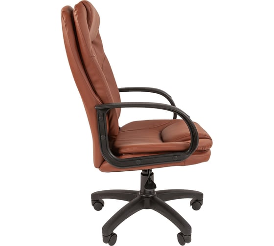 Компьютерное кресло CHAIRMAN ст-68 экокожа, коричневый 00-07069917
